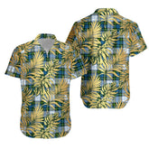 Campbell Dress 01 Tartan Vintage Leaves Hawaiian Shirt